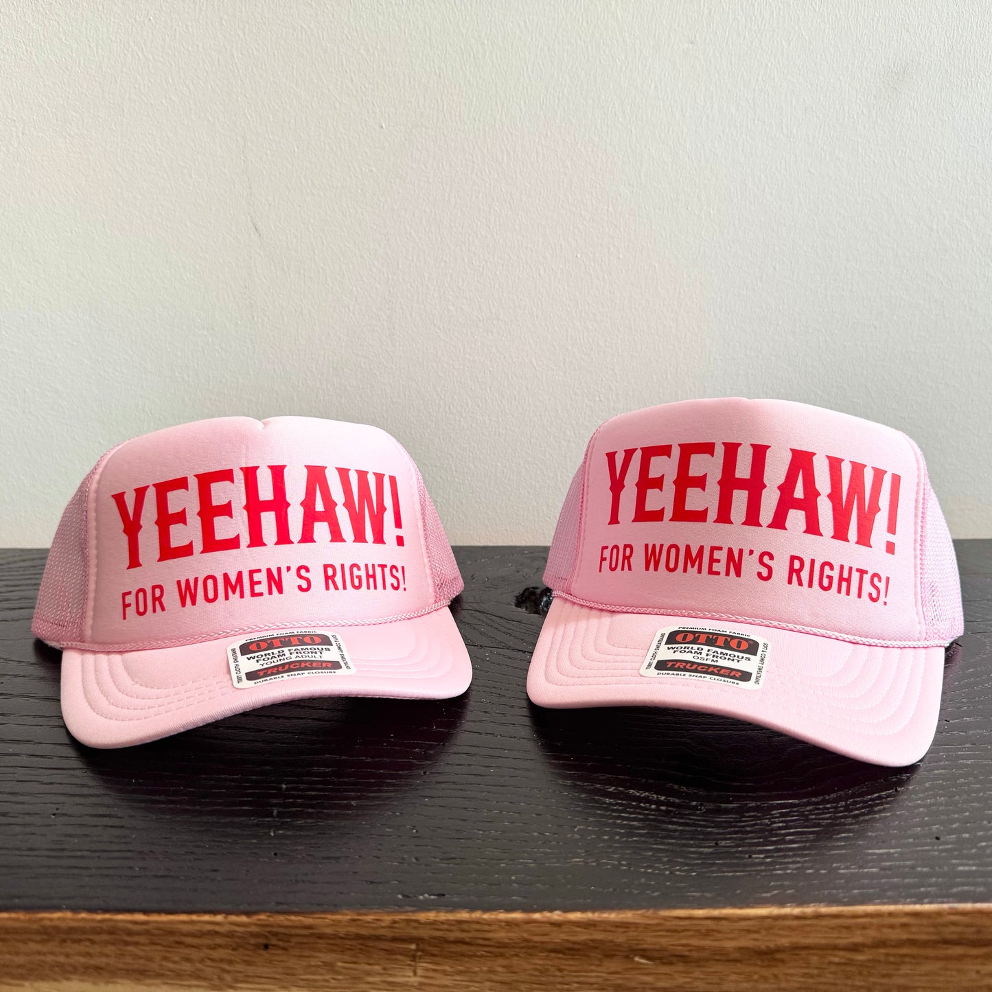Yeehaw for Women’s Rights Hat – Southern Feminist Trucker Hat with Western Vibes