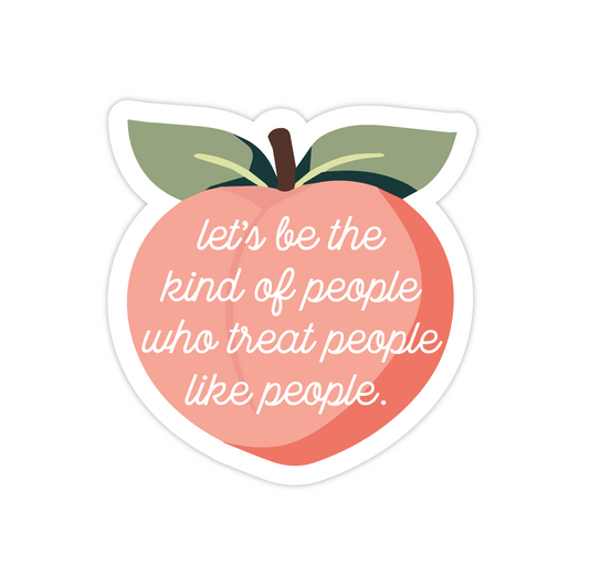 PEOPLE PEOPLE - STICKER