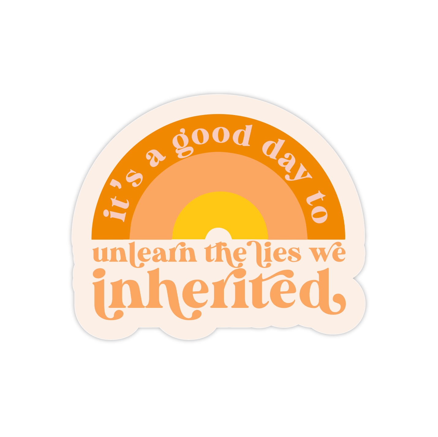 THE LIES WE INHERITED - STICKER