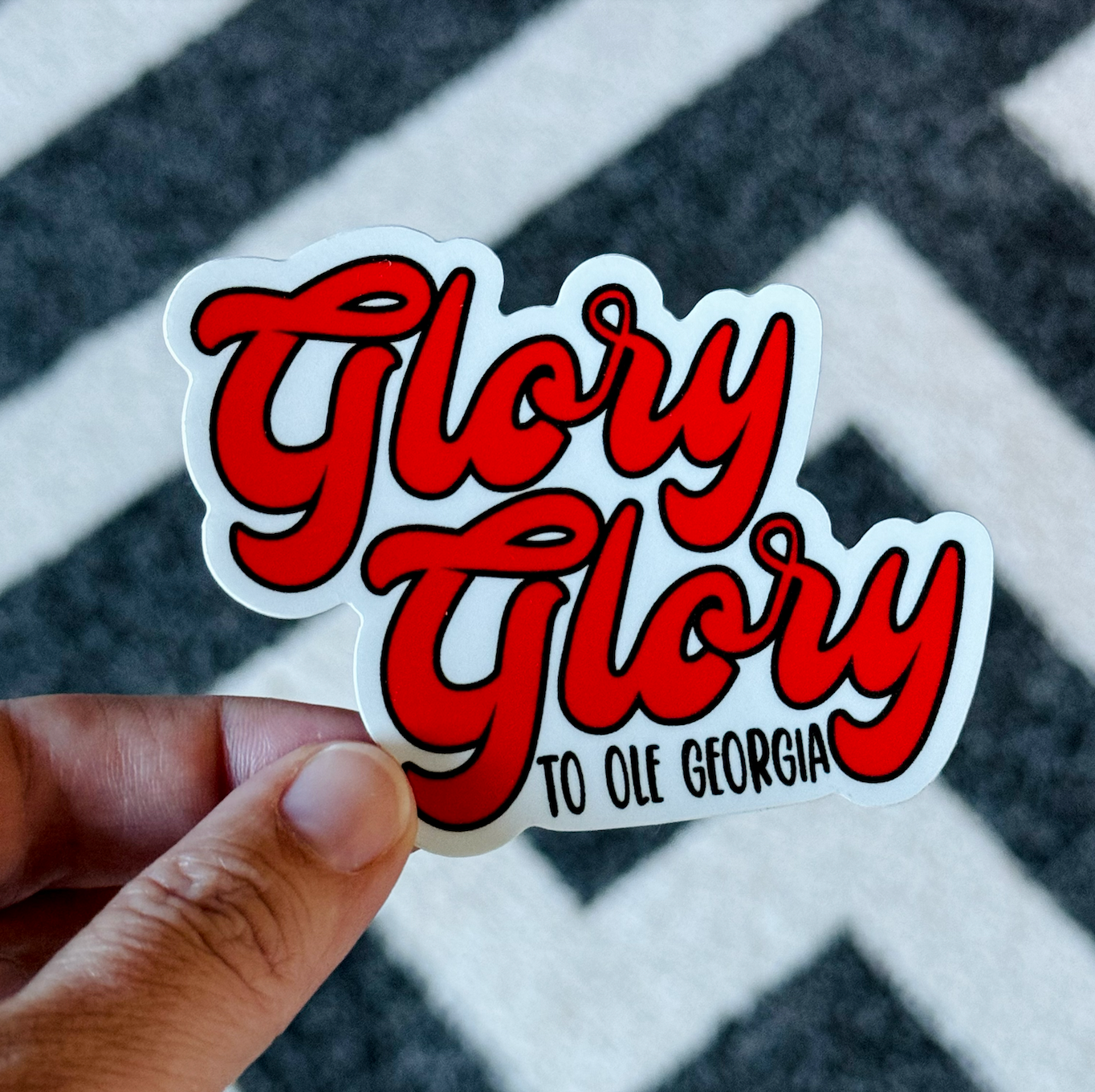 Georgia Sticker Pack - 5 Premium Vinyl Stickers | Football Fan Decals