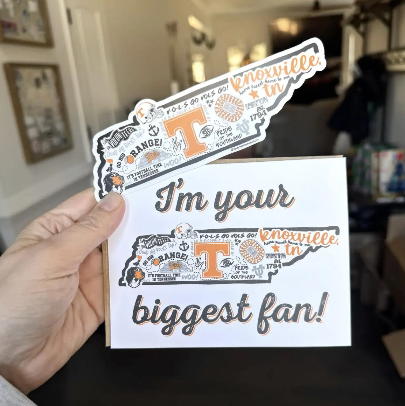 State of Tennessee Collage Sticker
