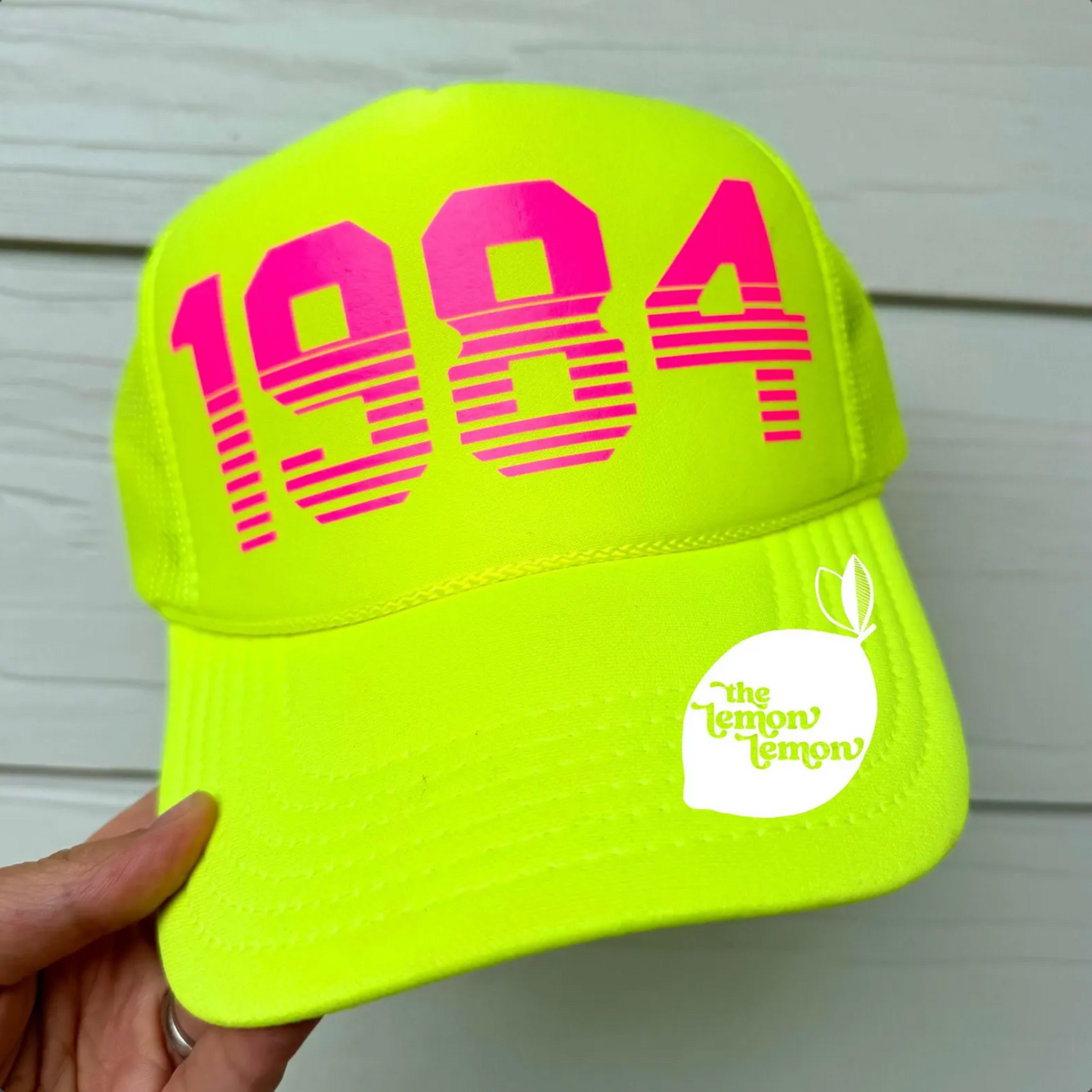 1980s Birthday Trucker Hat | Birth Years 1980 1981 1982 1983 1984 1985 1986 1987 1988 1989 Hat | Retro Vintage Snapback