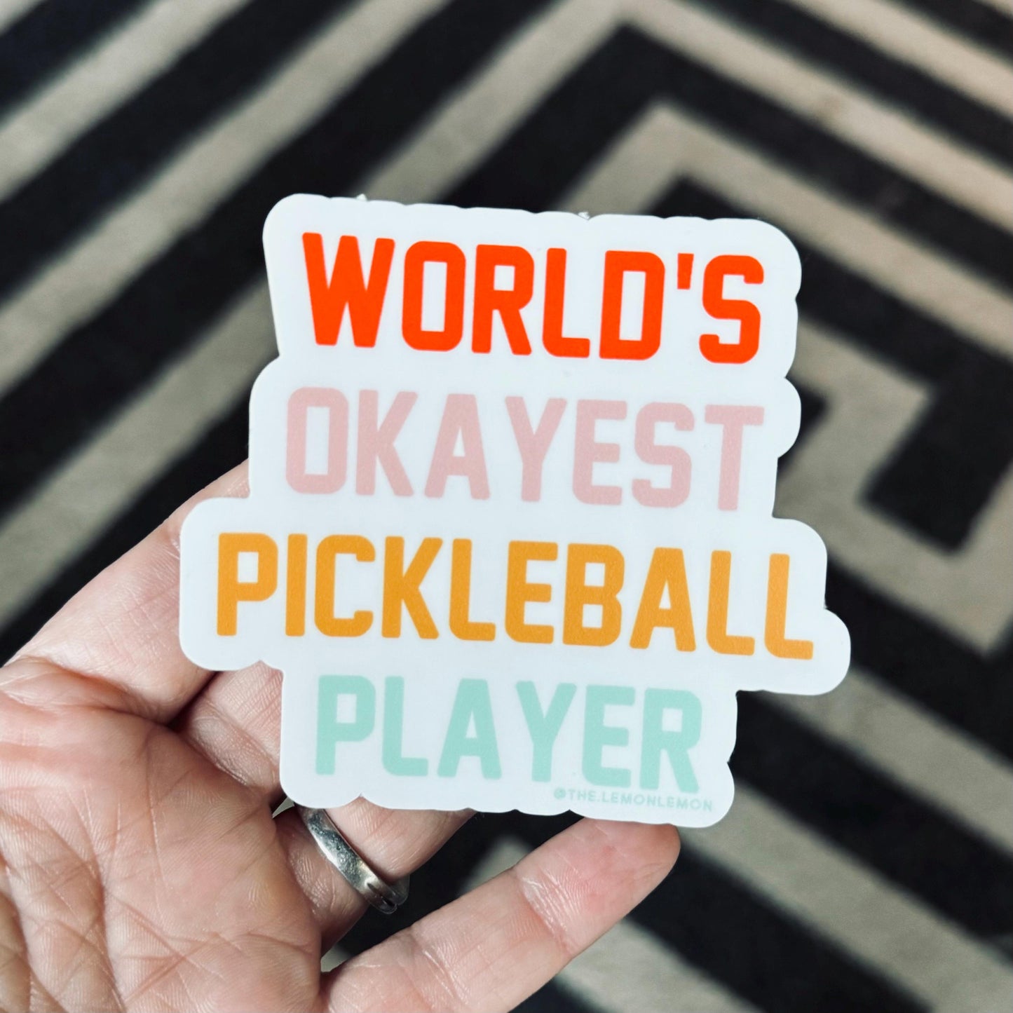 Humble Pickleball - STICKER