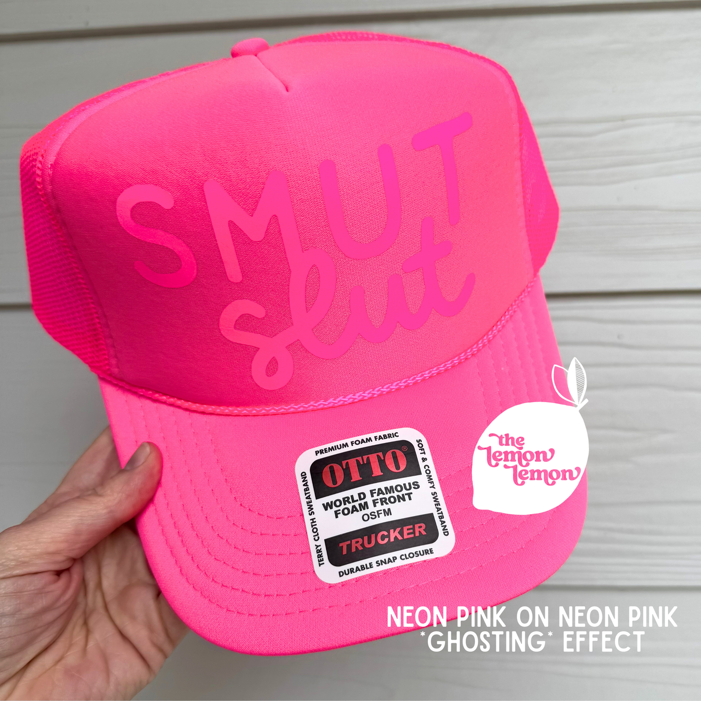 Smut Slut Trucker Hat – Funny Bookish Hat, Spicy BookTok Merch, Romance Reader Gift, Ironic Snapback, Book Babe Hat, Reading Humor Cap