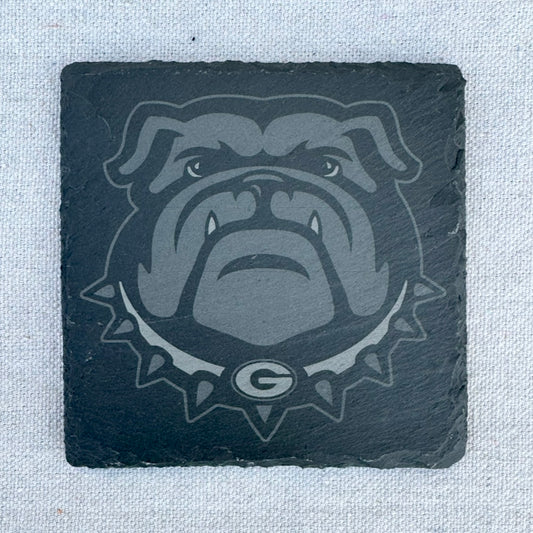 UGA Slate Coasters