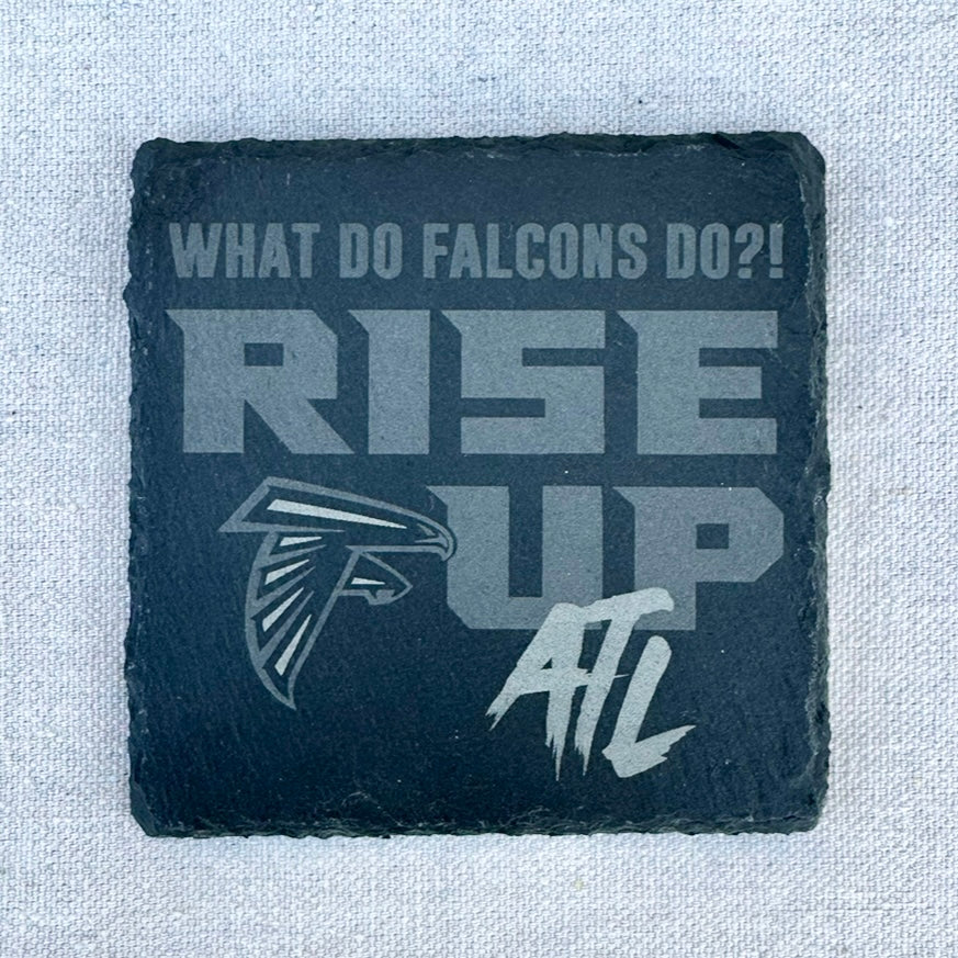 FALCONS Slate Coasters