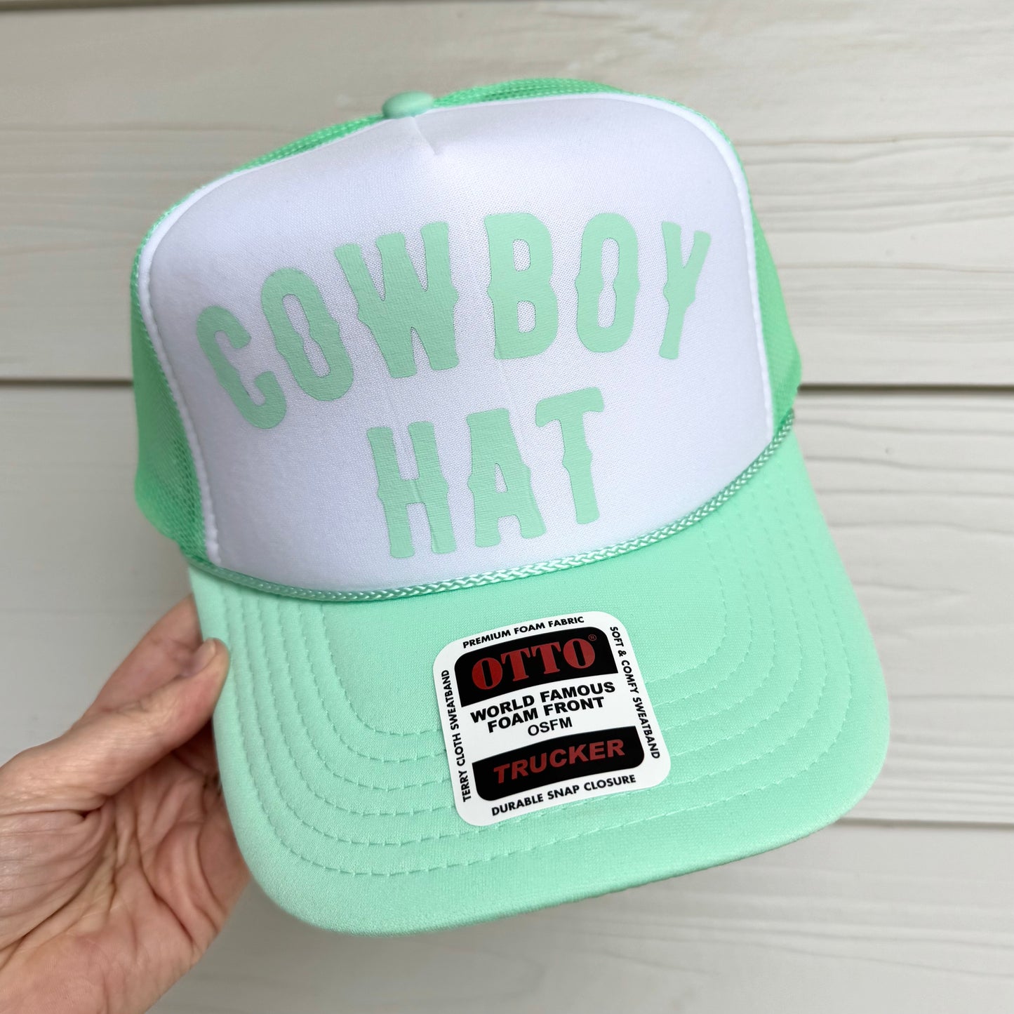 Cowboy Hat (But Make It a Trucker) – Funny Western Hat for Rodeo Vibes