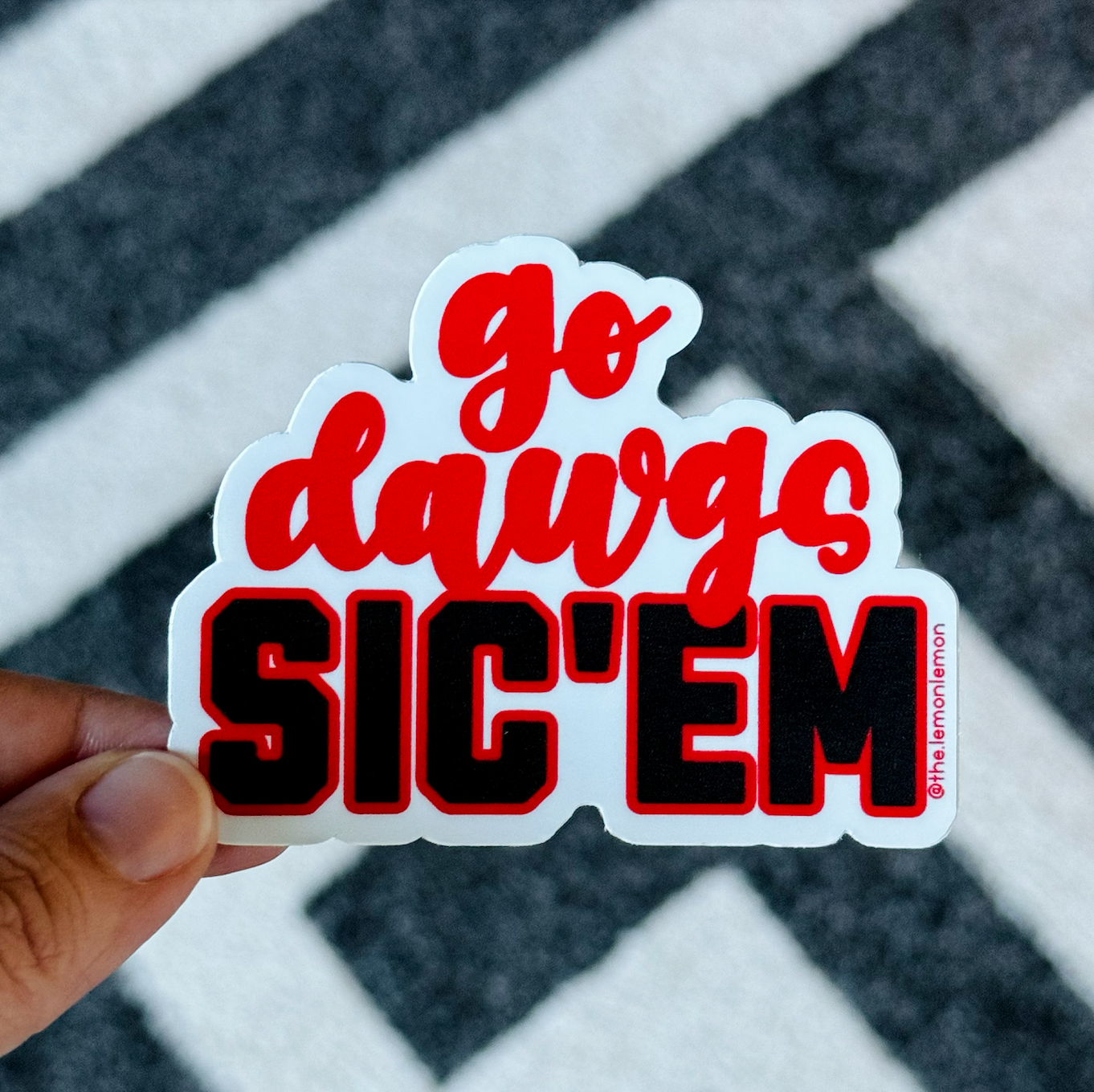 UGA Bulldogs Sticker Pack - 5 Premium Vinyl Stickers | Go Dawgs! Sic 'Em! Georgia Bulldogs Fan Decals