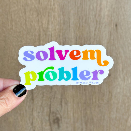 Solvem Probler (Multi-Color) - STICKER