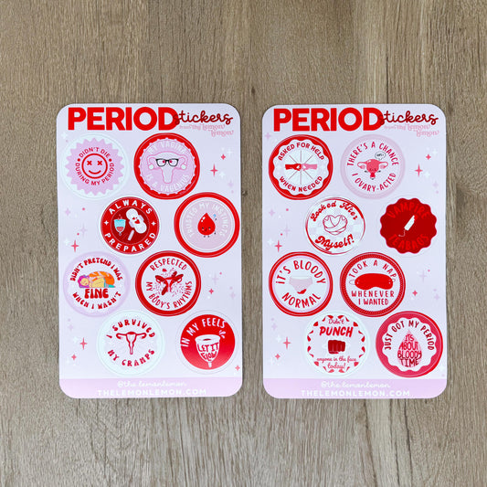 Self-Care PERIOD - STICKERS