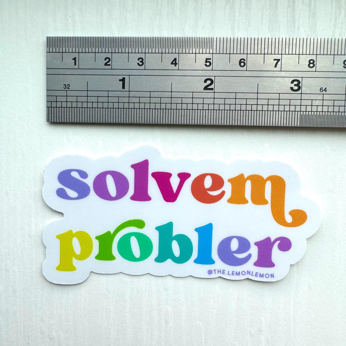 Solvem Probler (Multi-Color) - STICKER