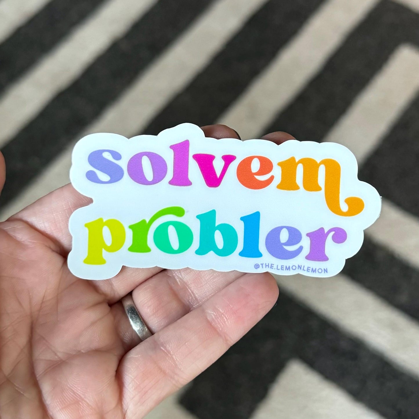 Solvem Probler (Multi-Color) - STICKER